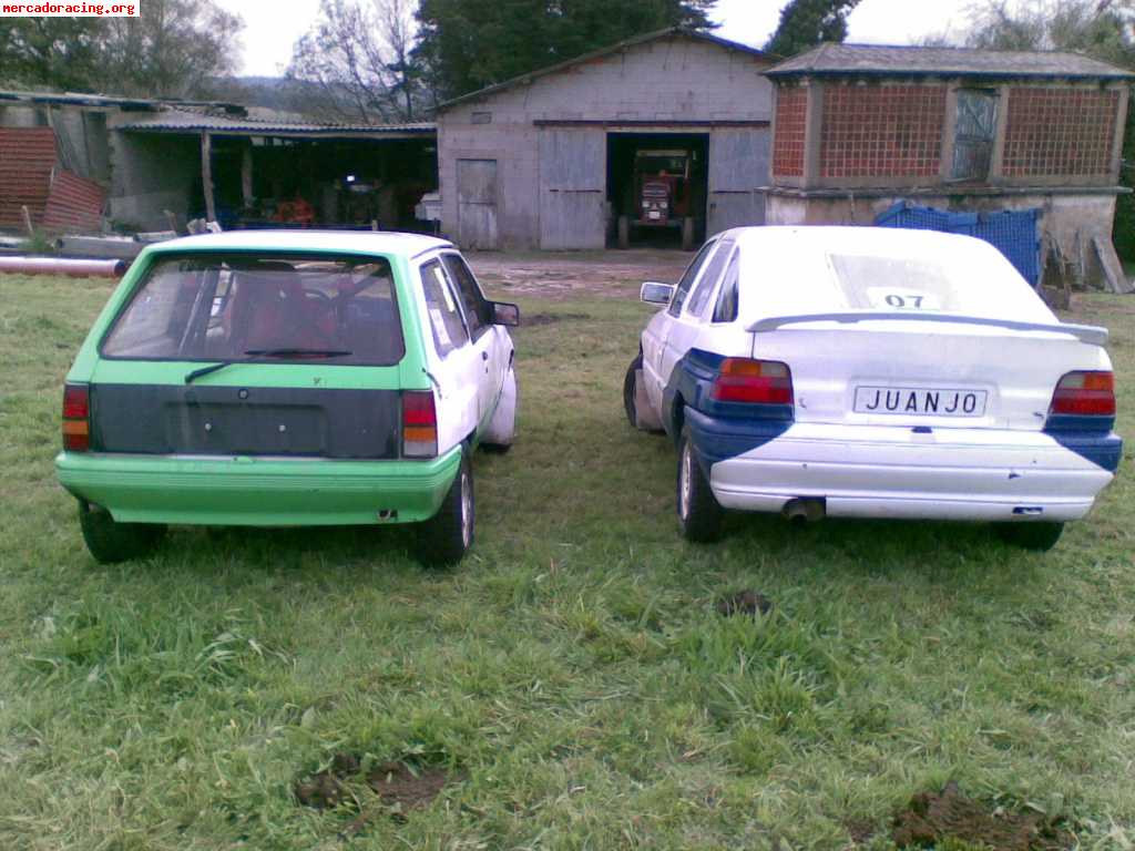 Opel korsa y ford escort