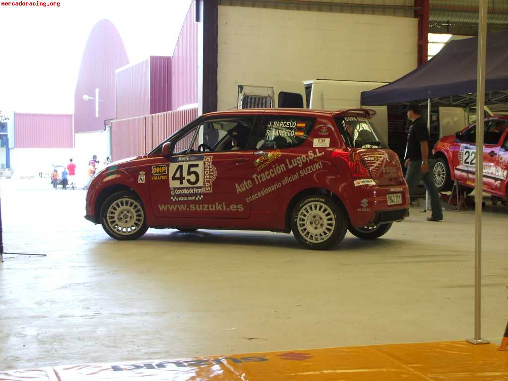 Suzuki swift de la copa