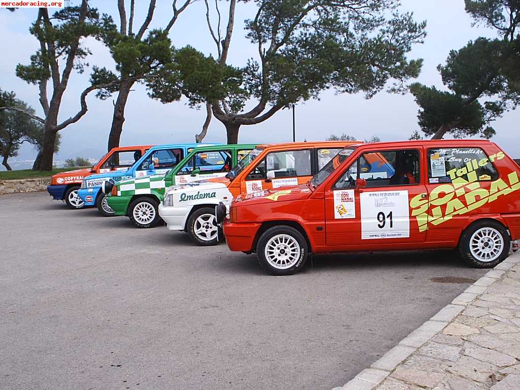 Seat panda de rallyes - vehiculo historico