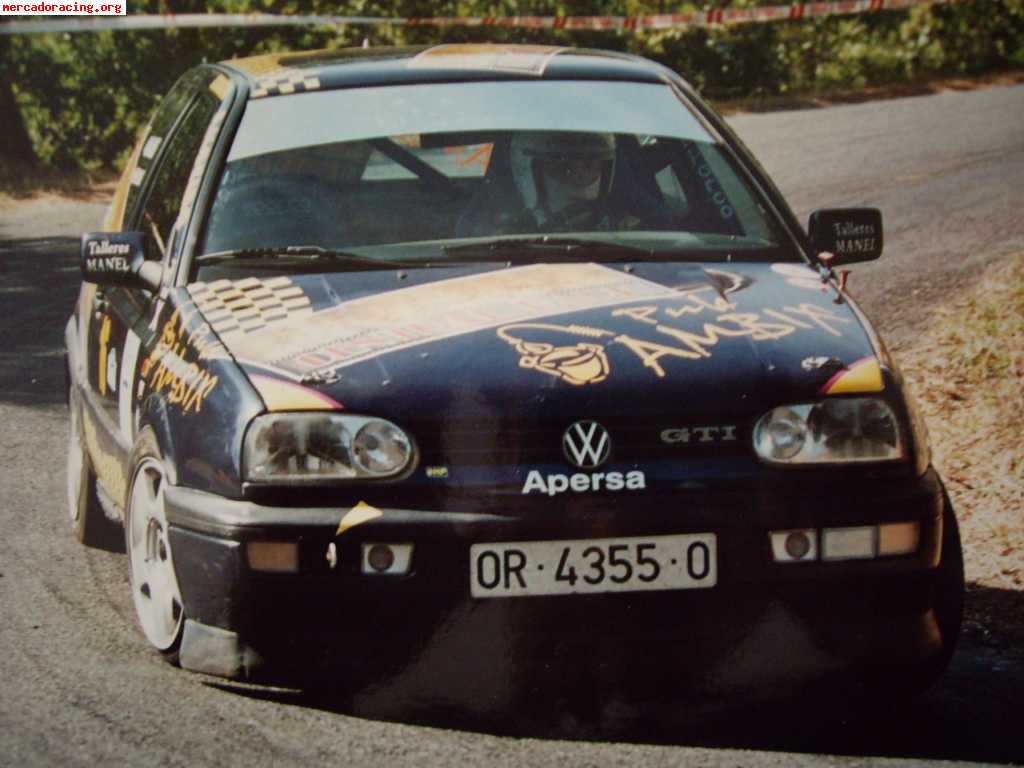 Vendo vw golf gti 16v. serie iii gr.n