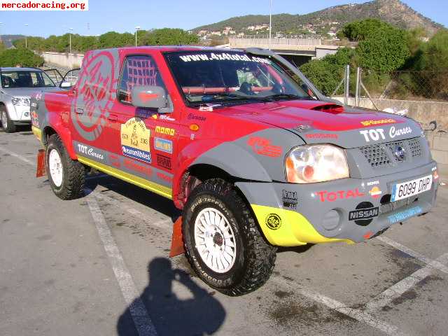 Nissan pickup competicion raids 4x4 tot curses