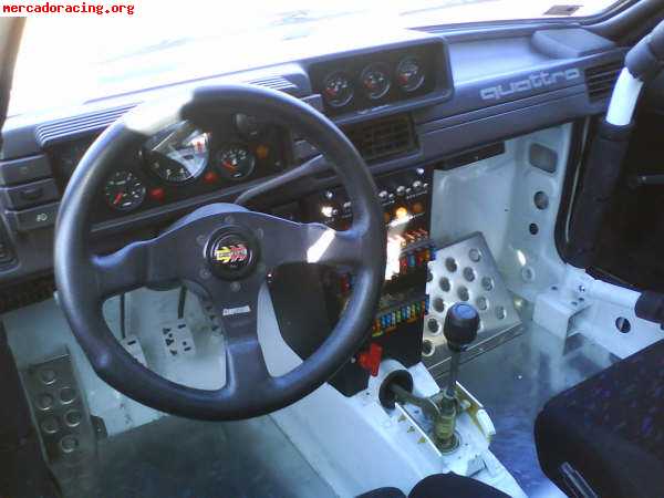Audi ur quattro replica walter rohll regularidad