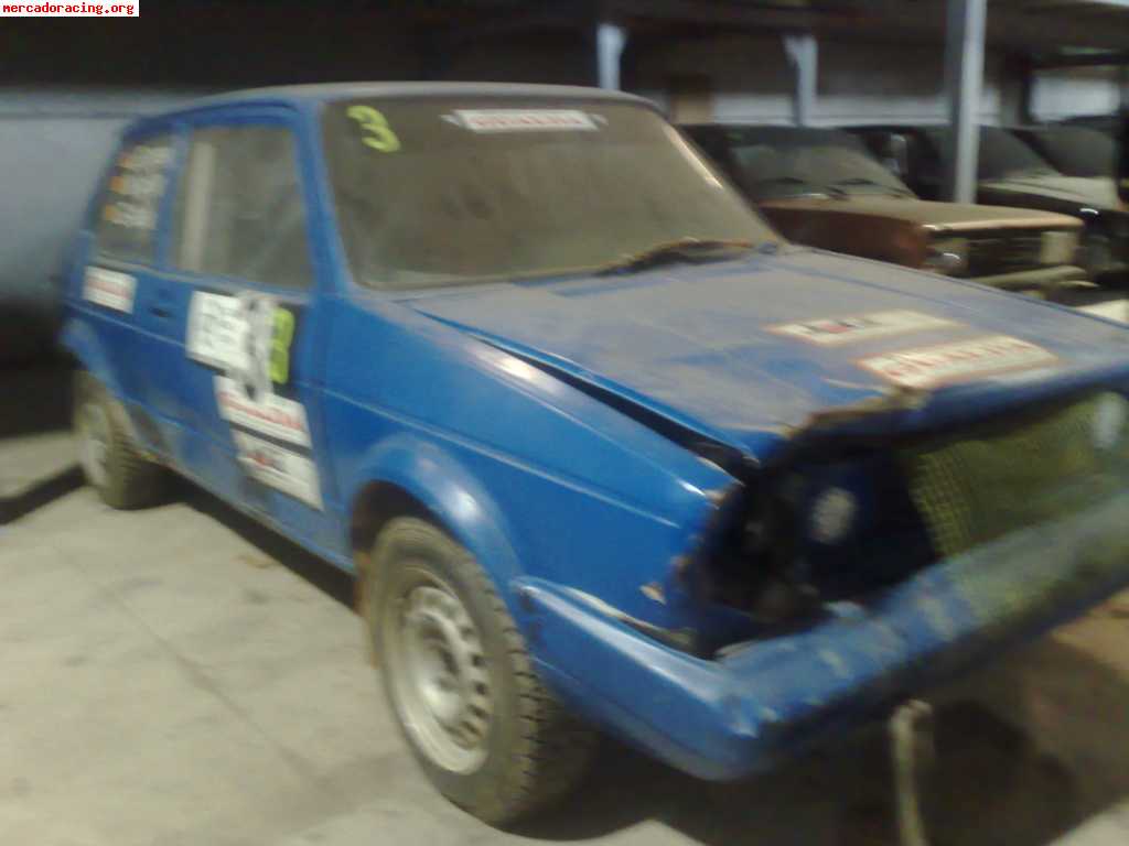 Vendo golf mk1 gti 1800 16v (autocros) 800€