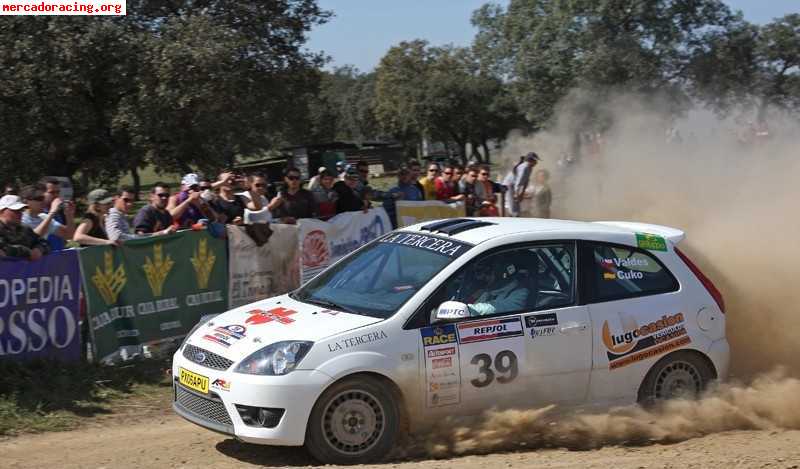 Ford fiesta gr.n subcampeón de españa de 2rm en tierra