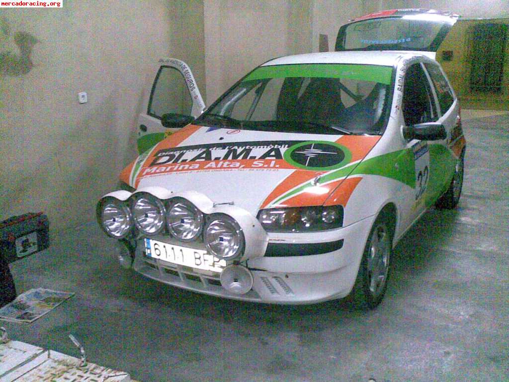 Cambio equipo de rallys