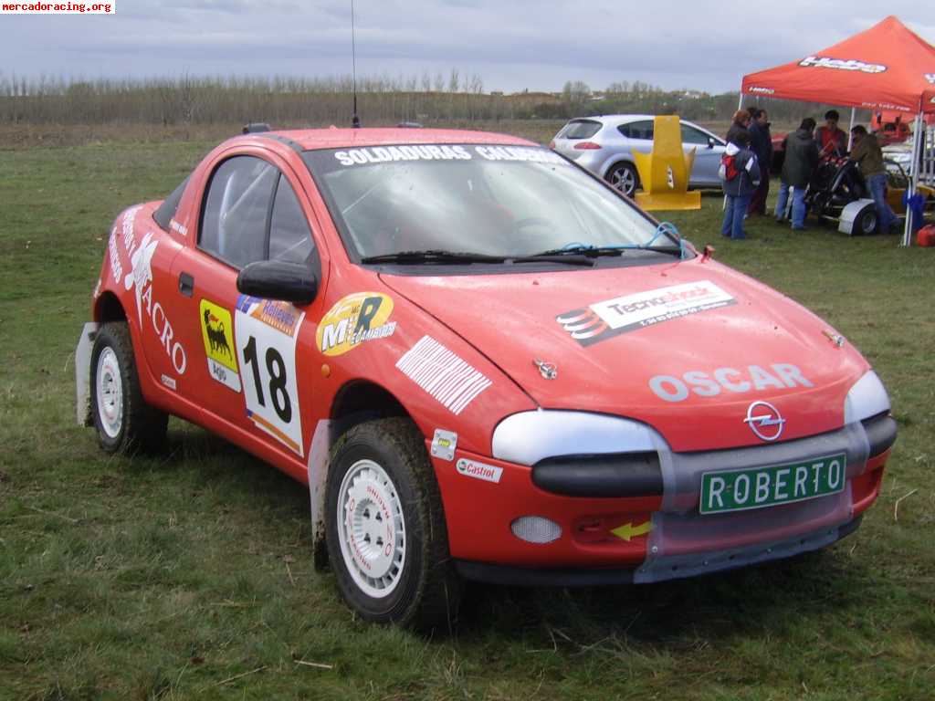 Opel tigra 2.0 16v documentado para autocross