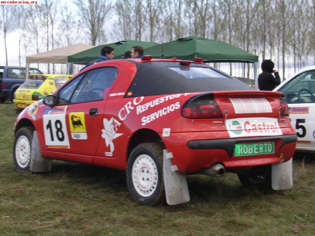 Opel tigra 2.0 16v documentado para autocross