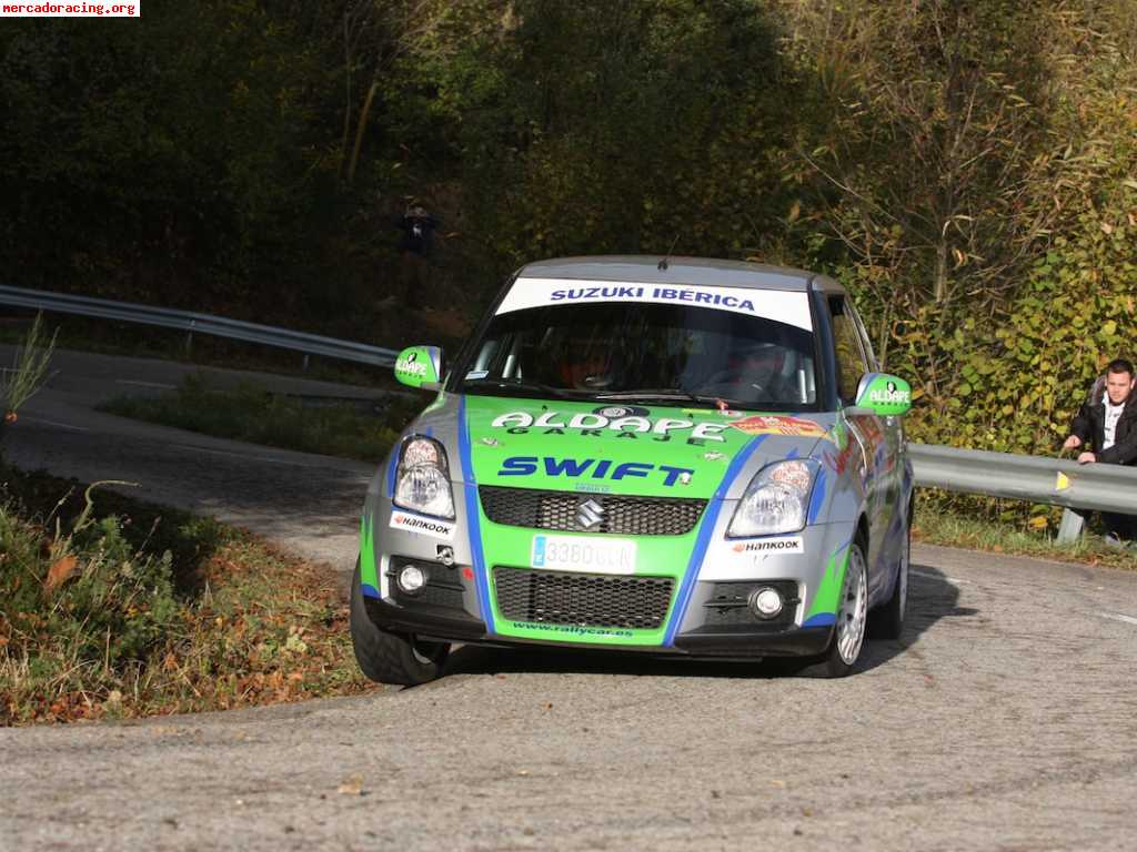 Antxustegi vende suzuki swift sport campeon de la copa suzuk