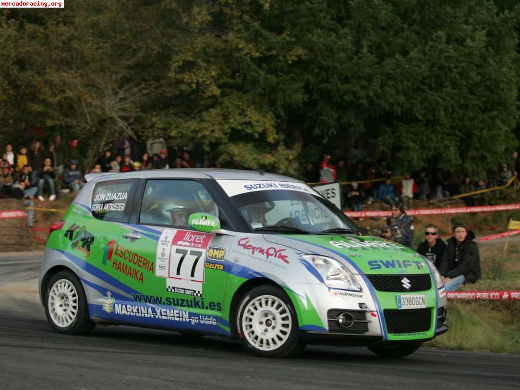 Antxustegi vende suzuki swift sport campeon de la copa suzuk