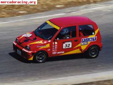 Fiat cinquecento  copa el tonel 