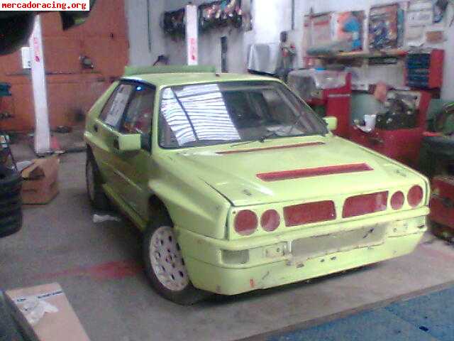 Lancia integrale de autocross