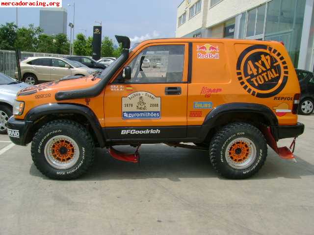 Isuzu trooper rally raid 3.0di