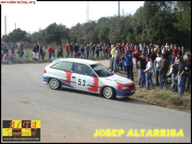 Opel astra gsi 16v de rallys