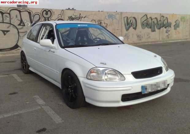 Honda civic 1.6 vti  97homologado de rallie.