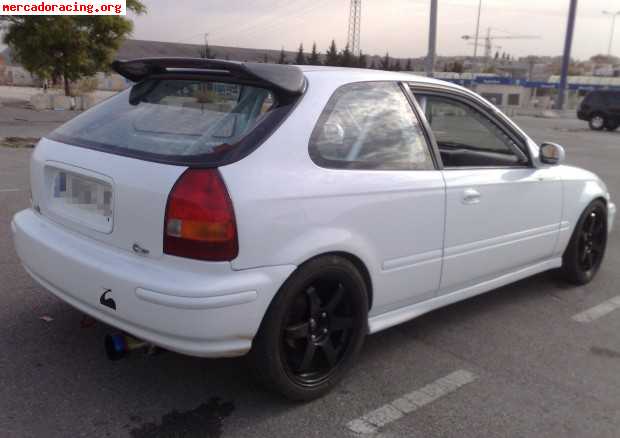 Honda civic 1.6 vti  97homologado de rallie.