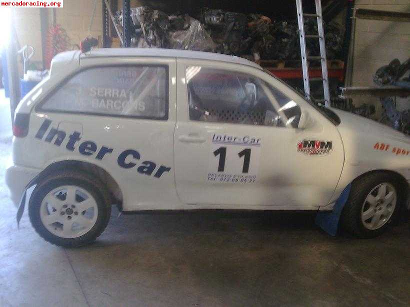 Seat ibiza rallye tierra