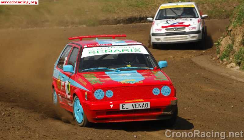 Se vende vw golf serie ii gti 16v. preparación autocross