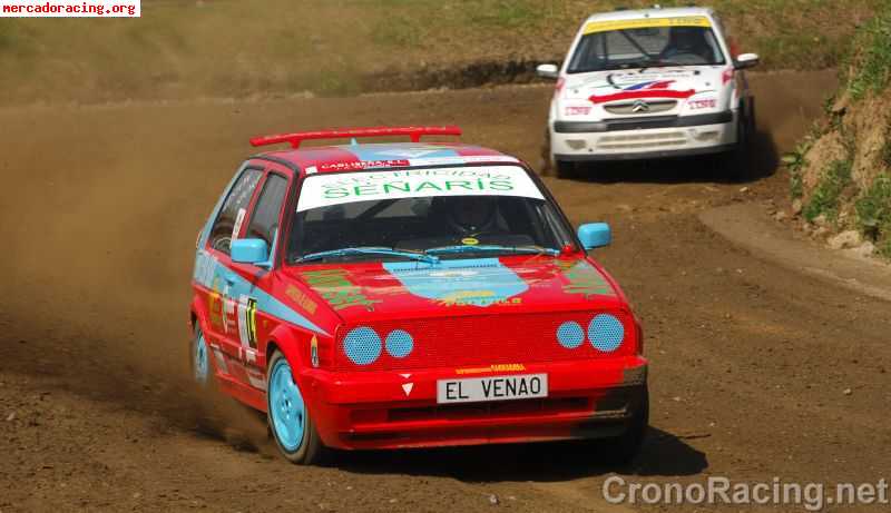 Se vende vw golf gti 16v. con preparación de autocross.