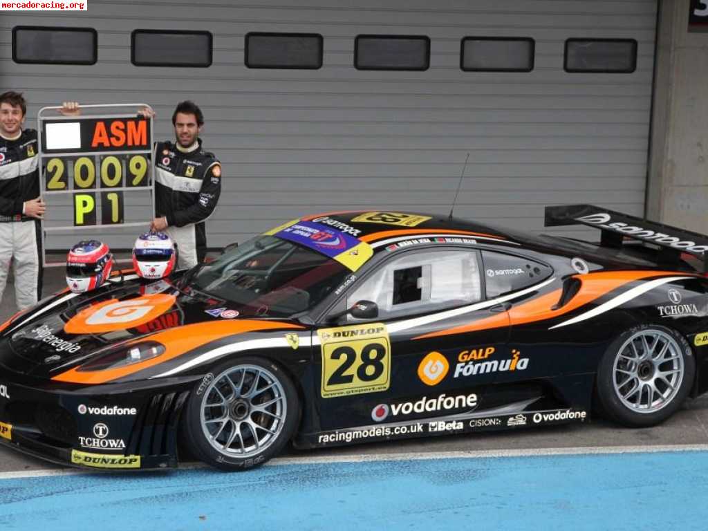 Ferrari 430 gt2 campeao de espana de gt 2009
