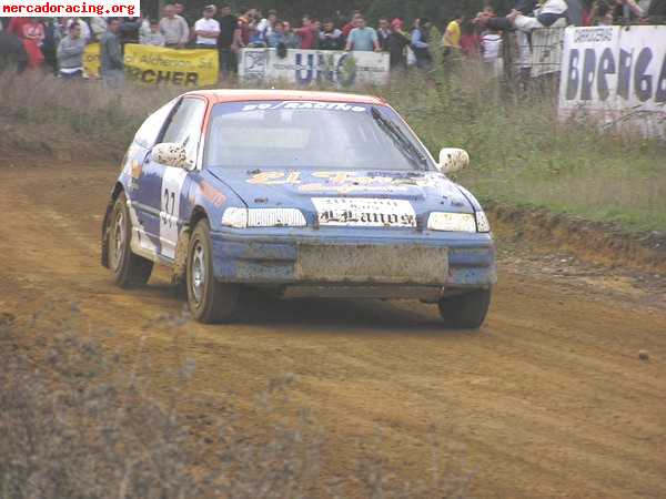 Francisco bobes (pachu) vende honda crx de autocross