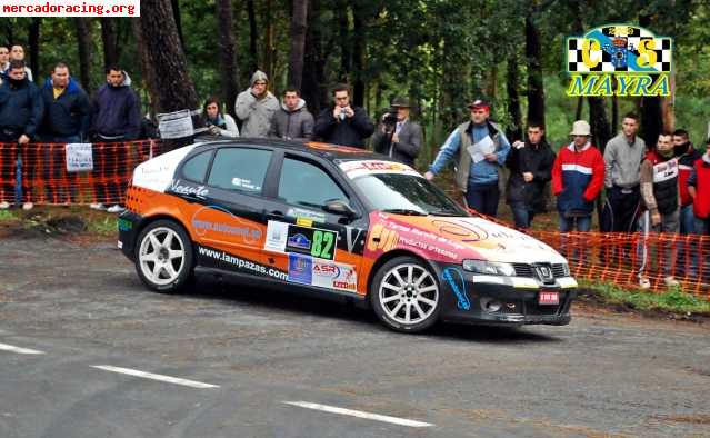 Seat leon campeon de kentes racing-asr y 4º gr.n en el galle