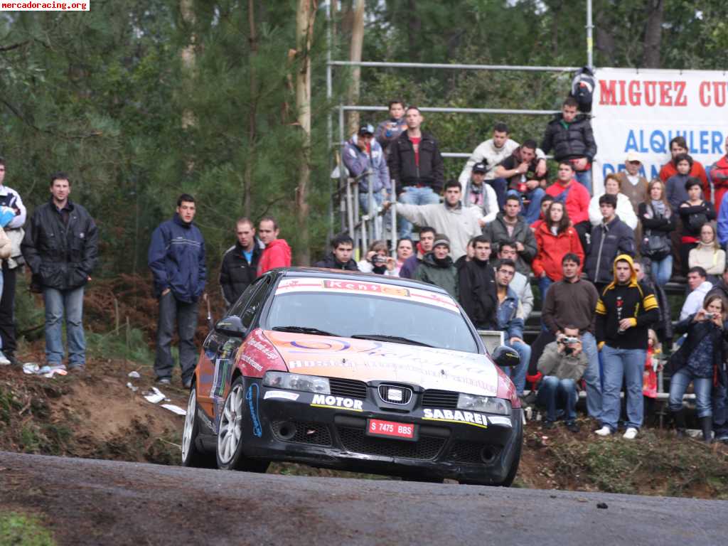 Seat leon campeon de kentes racing-asr y 4º gr.n en el galle