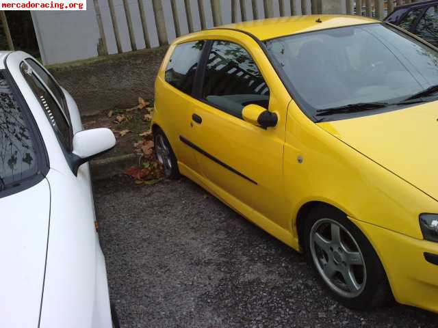 Fiat punto hgt 1.8 16v 130cv amarillo. itv recien pasada