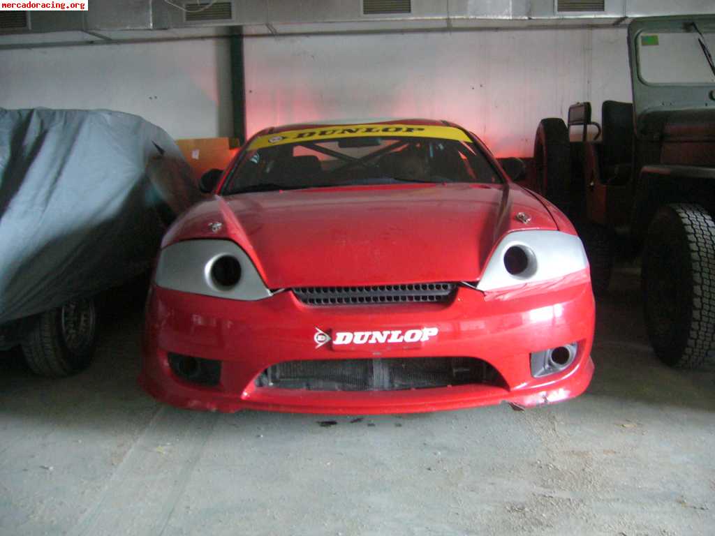 Hyundai coupe de la copa de circuitos