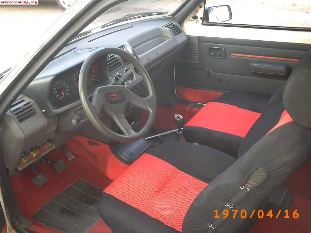 Peugeot 205 estetica gti para slalom