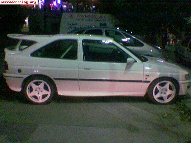 Cambio escort rs 2000i 16v de rallye por coche de calle