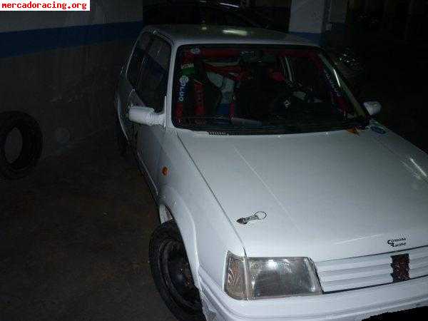 Peugeot 205 rallye con itv de carreras