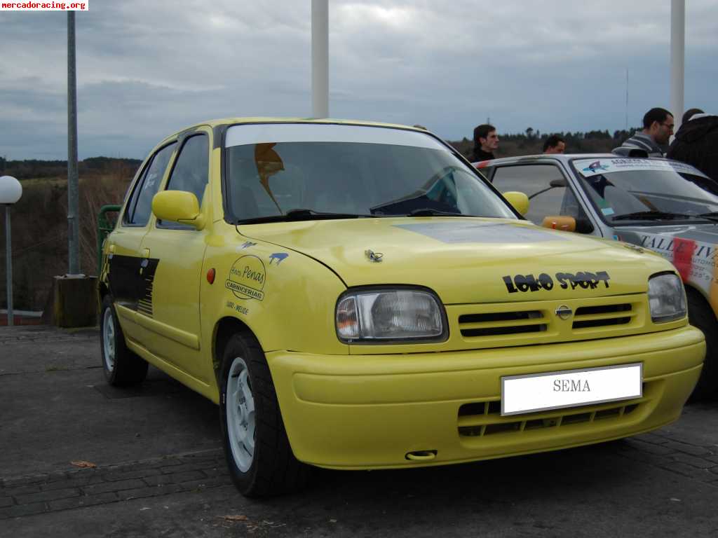 Nissan micra rallye listo para correr