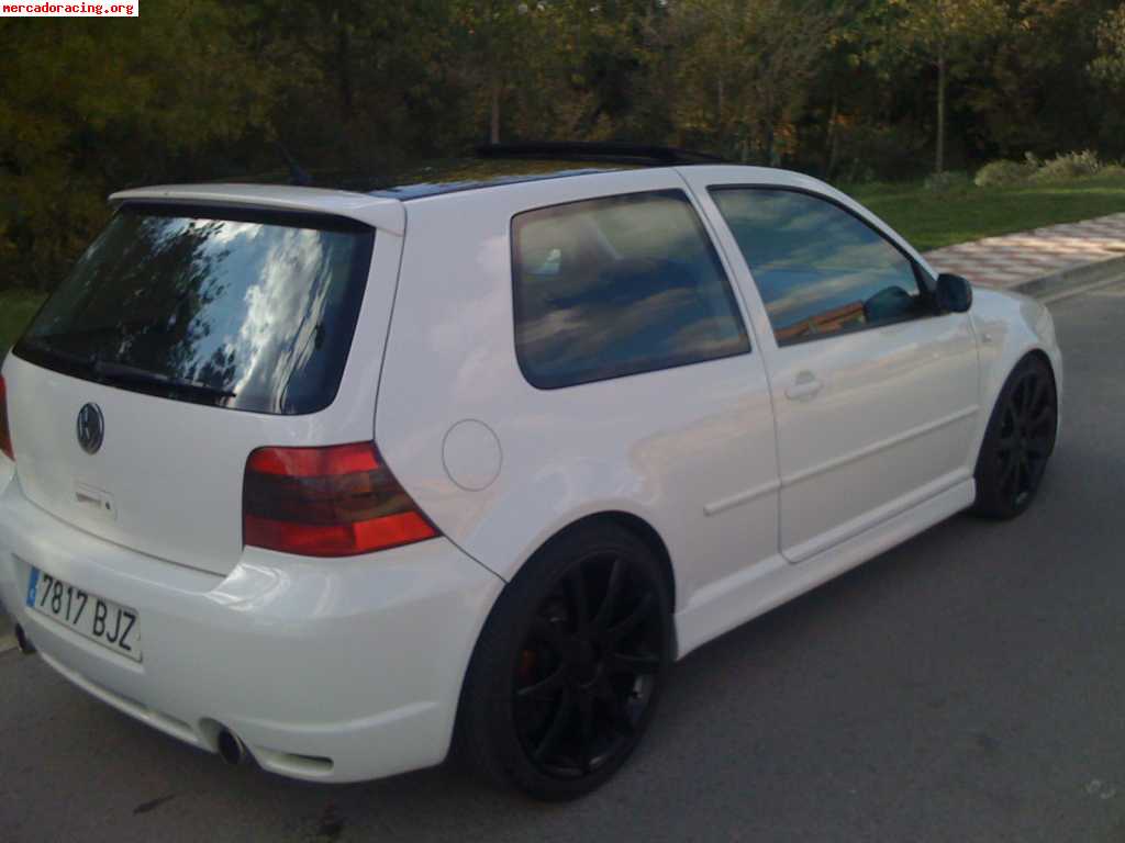 Golf gti 1.8t kit r32 blanco/negro