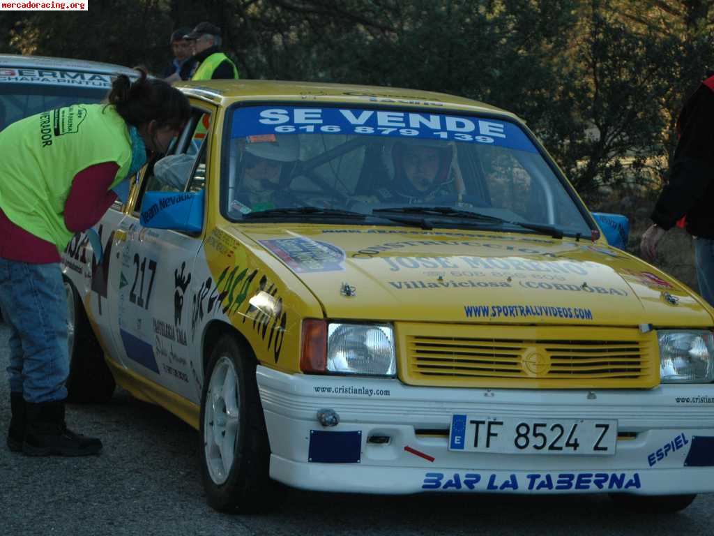 Opel corsa gsi documentado y homologado