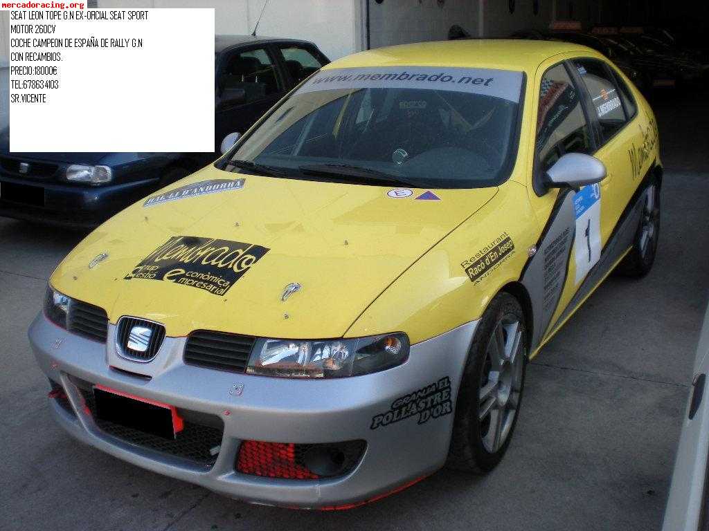 Seat leon de rallys ex-seat sport