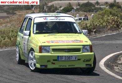 Opel corsa gsi rallyes
