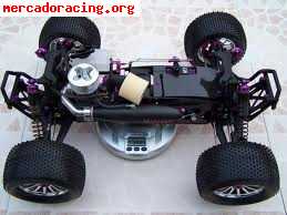 Cambio coche de gasolina de radiocontrol hpi savage por moto