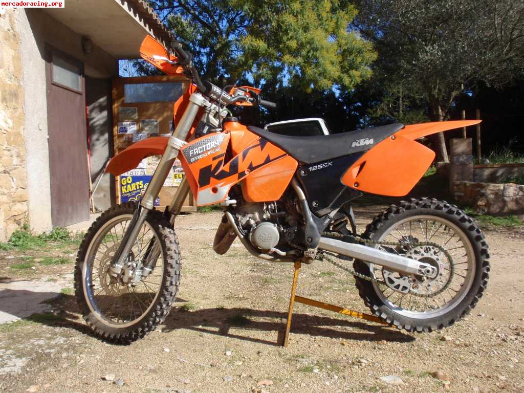 Ktm 125 de cross