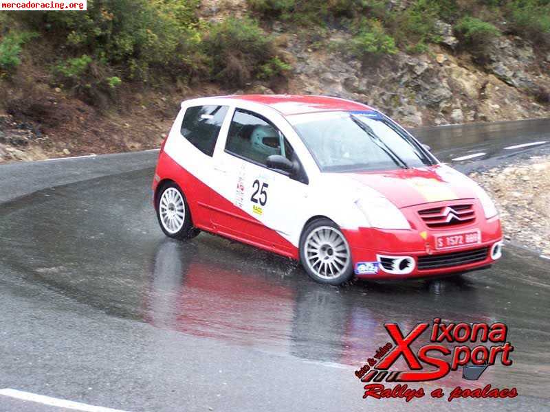 Citroen c2 grupo a de la copa 16000€ o cambio por coche de c