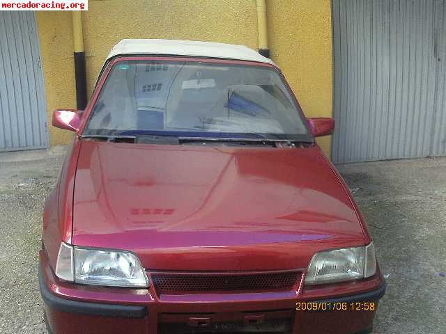 Cambio opel kadett cabrio por coche de carreras