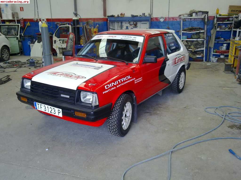 Toyota starlet 1.6 twin cam trasera