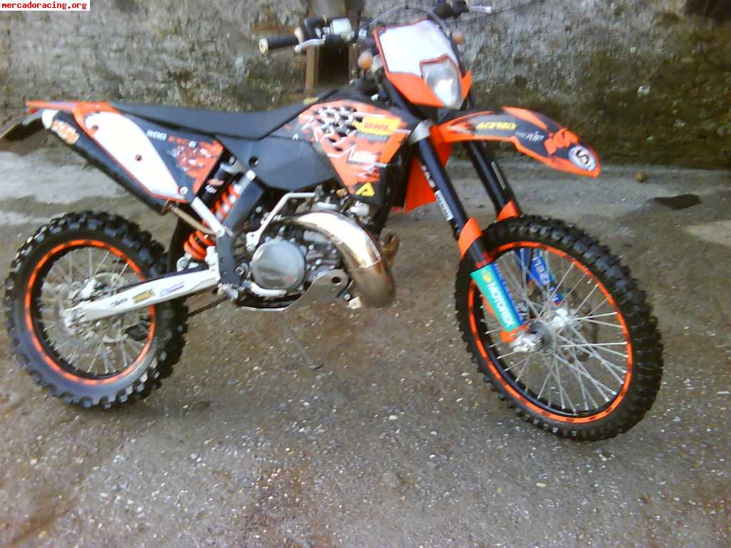 Se vende o cambia ktm 300 exc por coche d rally