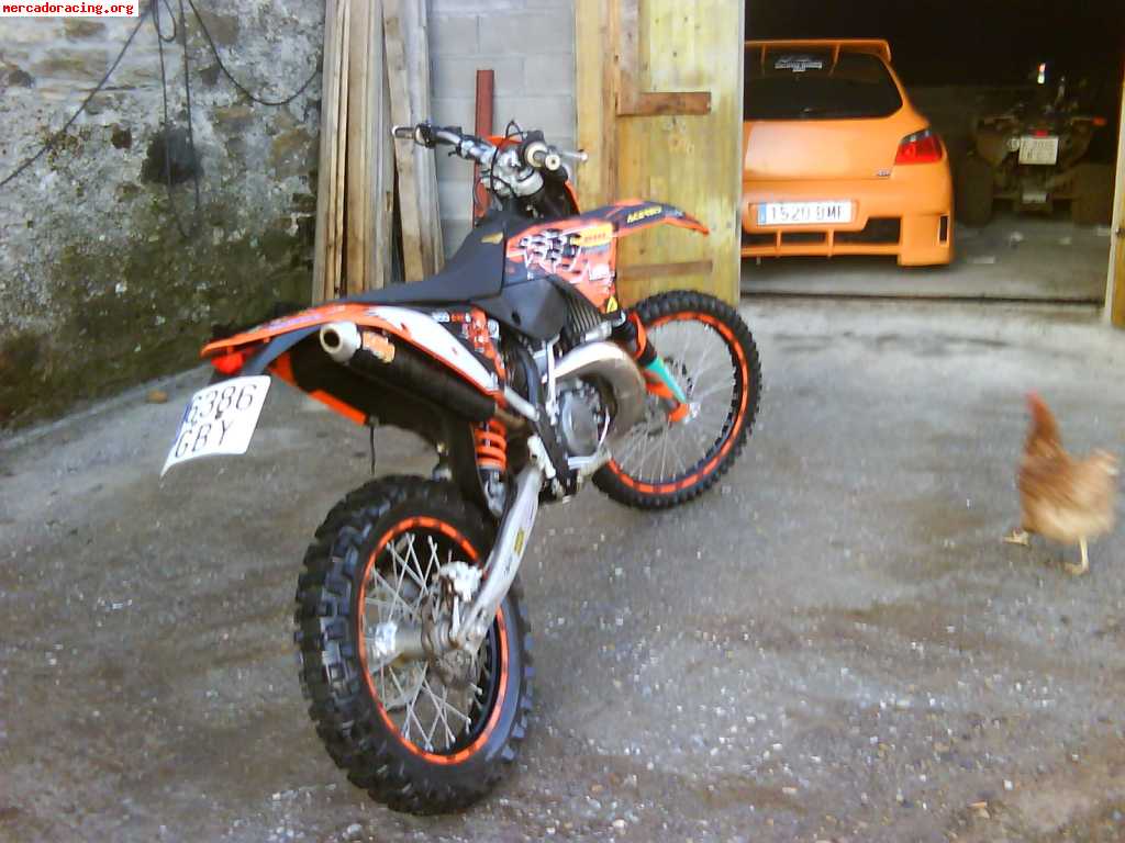 Se vende o cambia ktm 300 exc por coche d rally