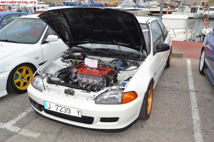Honda civic eg6 sawp h22 220cv homologado