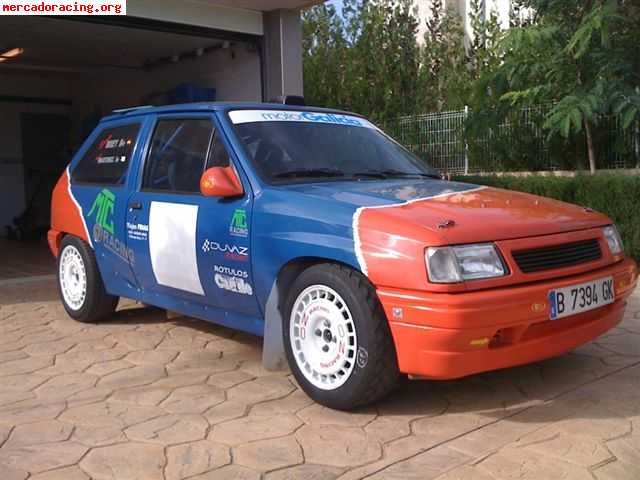 Opel corsa rallye con ficha de homologacion y perfecto estad