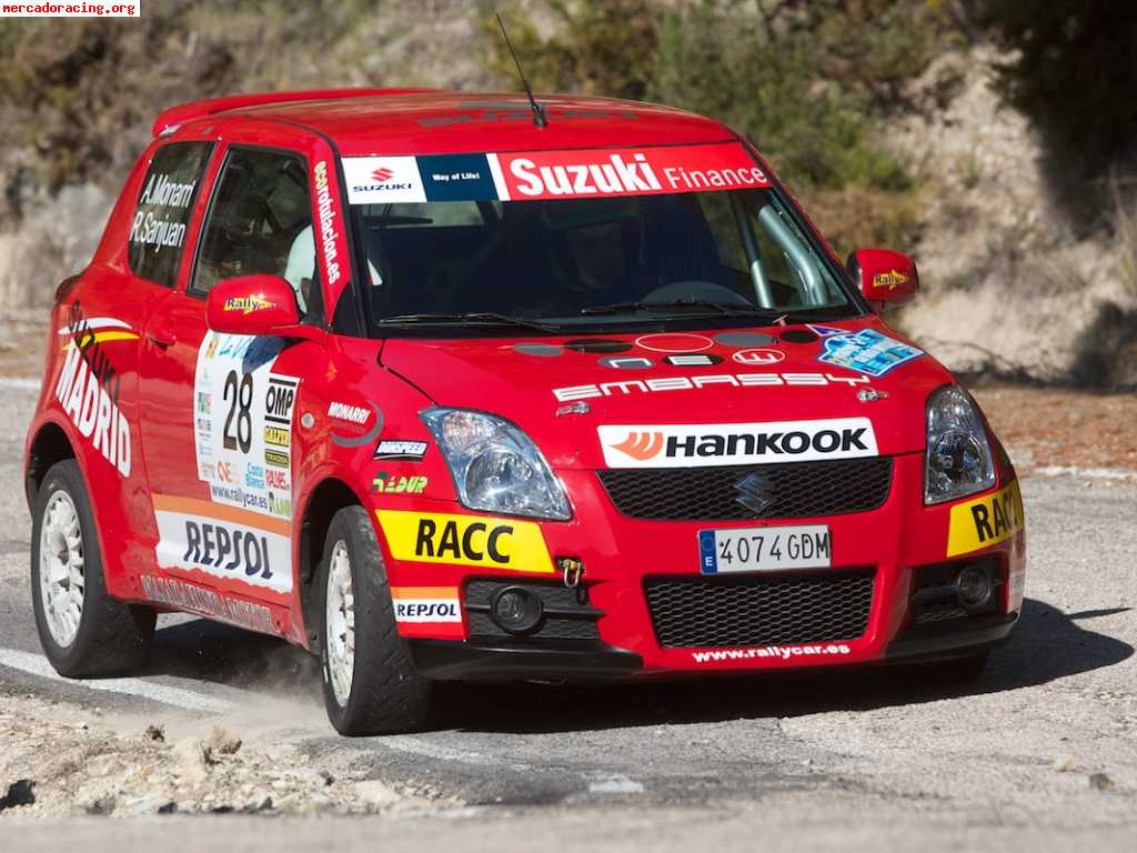 Suzuki swift de copa 2011.