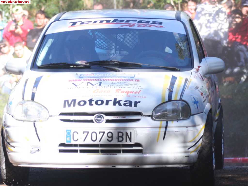 Alquilo corsa b asfalto-- rallyes/ subidas/ slalom