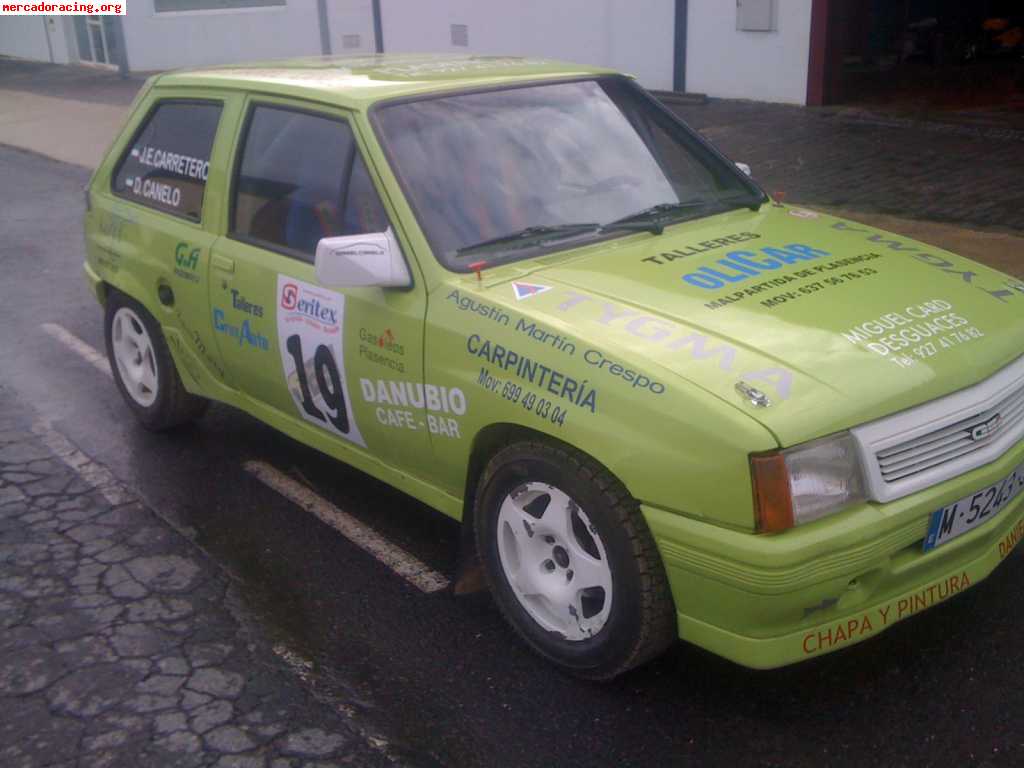 Opel corsa a gsi con documentacion de rally