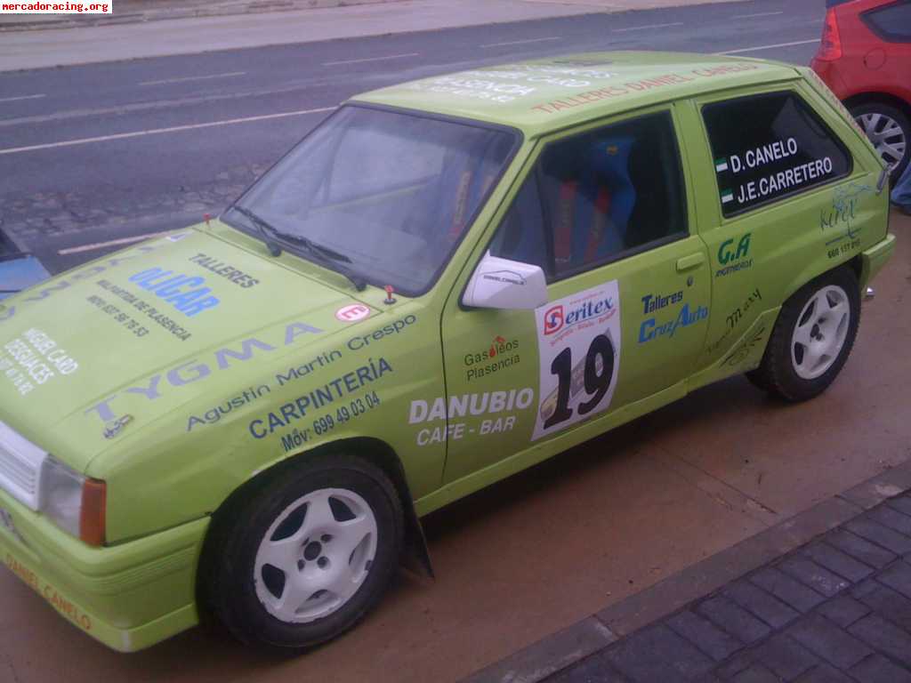 Opel corsa a gsi con documentacion de rally