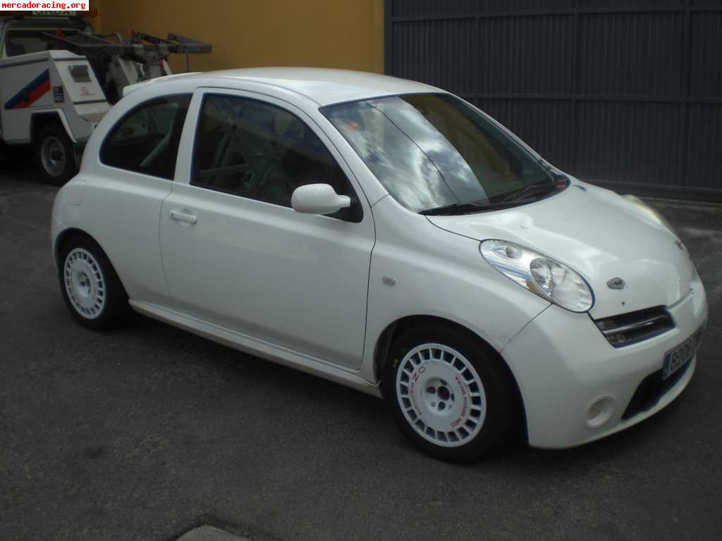 Nissan micra de la copa
